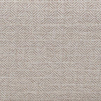 Christopher Knight Home Kingen 55'' Linen Fabric Upholstered End of Bed Ottoman, Wooden Living Room Ottoman Bench with Thick Soft Cushions, Long Entryway Bench, Long Seating for Bedroom, Brown + White