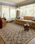 Loloi Chris Loves Julia Judy Collection JUD-05 Natural/Graphite 5'-0" x 7'-6" Area Rug