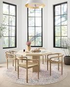 Loloi Skye Collection SKY-01 Blush/Grey 2'-6" x 12'-0" Runner Rug