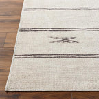 Livabliss x Becki Owens Rivi Moroccan Area Rug , 5'3" x 7', Ivory/Black