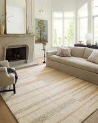 Loloi Chris Loves Julia Chris Collection CHR-04 Natural/Multi 2'-0'' x 5'-0'', .50" Pile Height, Accent Rug