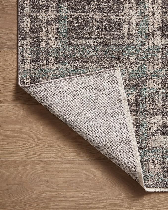 Loloi Angela Rose Ember Collection EMB-08 Espresso/Multi 2'-7" x 7'-6" Runner Rug