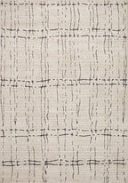 Loloi Darby Collection DAR-06 Sand/Dk. Grey 6'-7" x 9'-3" Area Rug