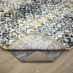 Mohawk Home 7' 8" x 10' 4" Non Slip Rug Pad Gripper 1/2 Thick Dual Surface Felt + Rubber Gripper - Safe for All Floors