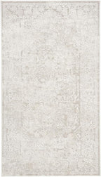 SAFAVIEH Reflection Collection Accent Rug - 2'3" x 3', Cream & Ivory, Non-Shedding & Easy Cleaning, Ideal for Entryway, Living Room, Bedroom (RFT665D)
