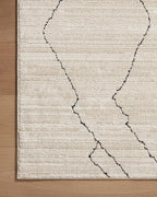 Loloi Darby Collection DAR-03 Sand/Charcoal 7'-10" x 10' Area Rug