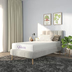 NapQueen 8 Inch Twin Size Mattress, Bamboo Charcoal Memory Foam Mattress, Bed in a Box