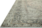 Loloi Magnolia Home by Joanna Gaines Sinclair Collection SIN-04 Natural/Sage 2'-3" x 7'-6", .25" Pile Height, Machine Washable, Runner Rug