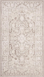 SAFAVIEH Area Rug 3x5 - Reflection Collection - Beige & Cream, Non-Shedding & Easy Cleaning, Ideal for Entryway, Living Room, Bedroom (RFT665A)