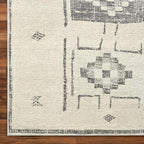 Livabliss x Becki Owens Solana Global Area Rug, 6'7" x 9', Taupe/Cream, (7' x 9')
