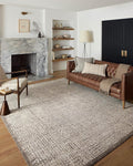 Loloi Darby Collection DAR-04 Ivory/Stone 6'-7" x 9'-3" Area Rug