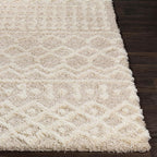 Livabliss Hapsburg Moroccan Shag Runner Area Rug,2'7" x 14',Beige