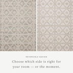 Loloi Angela Rose Rivers Collection RIV-02 Lagoon/Ivory 9'-3" x 13' Reversible Area Rug