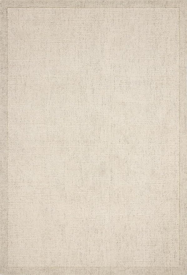 Loloi Magnolia Home by Joanna Gaines Henley Collection HNY-01 Ivory/Smoke 2'-6" x 9'-6" Runner Rug
