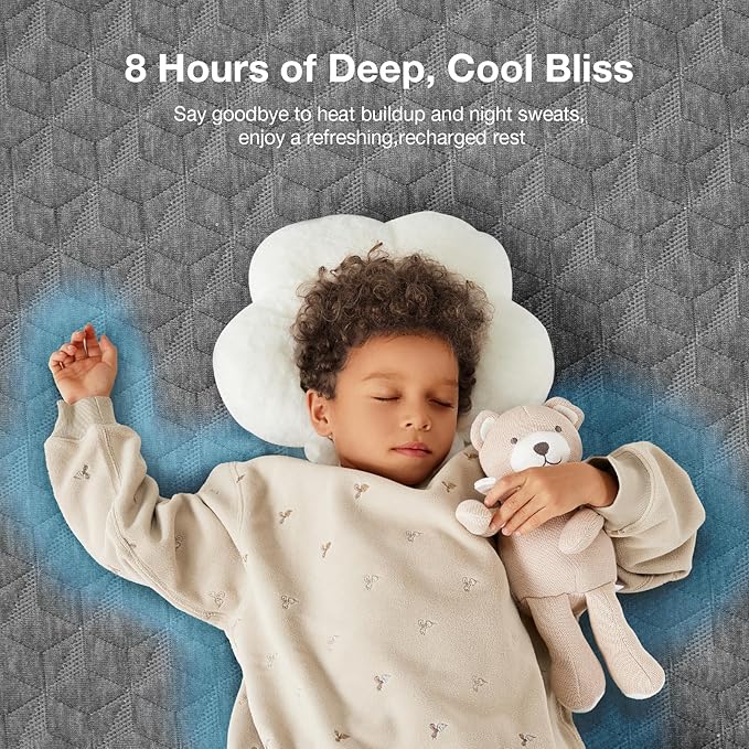 Novilla Full Size Mattress, 5 Inch Mattress Full Size Memory Foam with Gel-Infused & Airflow Wave-Cut Foam for Cool Touch & Pressure Relieving Mattresses in a Box CertiPUR-US Certified