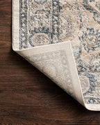Loloi Teagan Collection TEA-01 Natural/Lt. Grey 2'-8" x 13' Runner Rug, Large, Soft Neutral Rug, High-Traffic for Living Room, Bedroom, Home Office, Dining Area