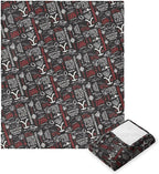 Northwest Yellowstone Silk Touch Throw Blanket, 50" x 60", Holiday Ride