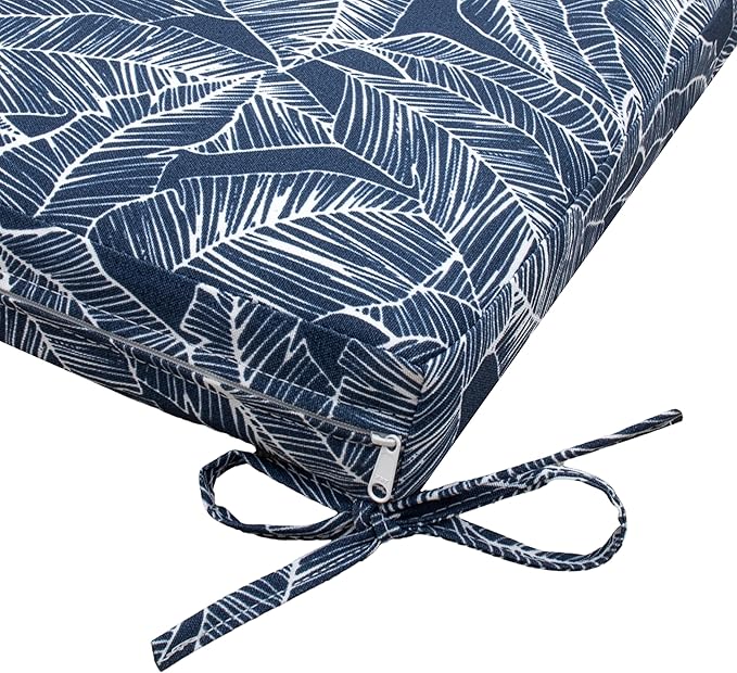 Tommy Bahama Bench Cushion, 44" X 16" X 2.5", Pacific Zaffre