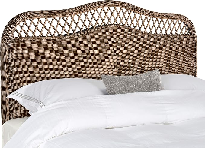 Safavieh Home Collection Sephina Brown Rattan Headboard (Queen)