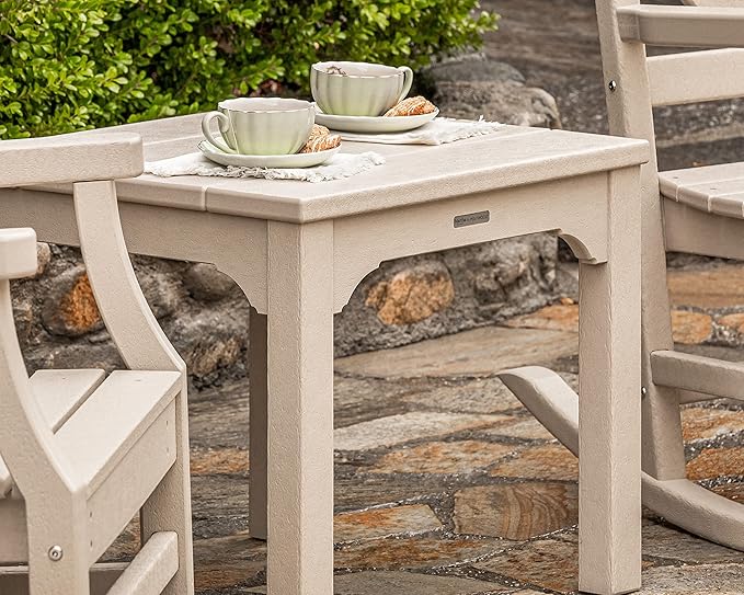 Martha Stewart by POLYWOOD® Chinoiserie Rocking Chair in Mahogany