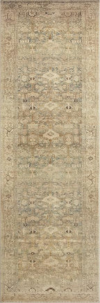 Loloi Margot Collection MAT-04 Antique/Sage 2'-6" x 9'-6" Runner Rug feat. CloudPile, No-Shed Easy Clean Large Patterned Area Rug for Living Room, Bedroom, Dining Area
