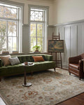 Loloi Magnolia Home by Joanna Gaines Mona Collection MOA-02 Oatmeal/Multi 2'-6" x 10'-0" Runner Rug
