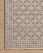 Loloi Amber Lewis Cali Collection CIL-01 Taupe/Natural 2'-3" x 3'-11", .25" Pile Height, Accent Rug