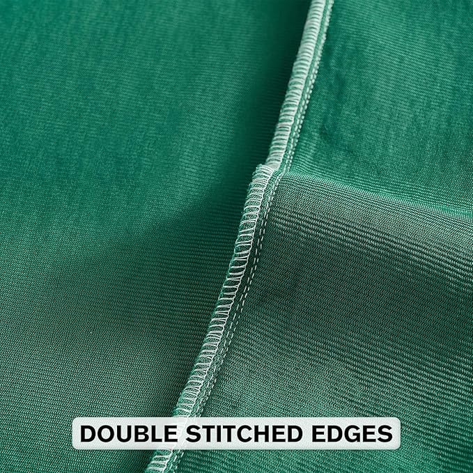 FUTEI Teal Chenille Throw Pillow Covers 22x22 Inch Set of 2,Soft Striped & Diamond Textured Cushion Cases,Modern Home Decor for Couch Living Room