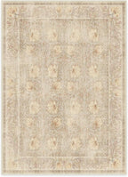 RUGGABLE x Morris & Co Washable Area Rug– Pimpernel Vintage Stone 5x7, Stain-Resistant, Non-Slip – Medium Machine Washable Rugs for Living Room, Bedroom, Hallway, Entryway & Office–with Cushioned Pad