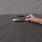 Classic Accessories Ravenna Water-Resistant 72 Inch Rectangular/Oval Patio Table Cover, Outdoor Table Cover
