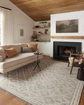 Loloi Angela Rose Rivers Collection RIV-02 Lagoon/Ivory 8'-6" x 11'-6" Reversible Area Rug