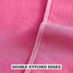 FUTEI Hot Pink Chenille Throw Pillow Covers 22x22 Inch Set of 2,Soft Striped & Diamond Textured Cushion Cases,Modern Home Decor for Couch Living Room