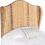 SAFAVIEH Home Collection Nadine Natural Winged Headboard, Twin