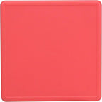 Flash Furniture Wren 24'' Square Red Plastic Height Adjustable Activity Table