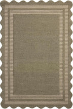 Loloi Chris Loves Julia Scottie Collection SCO-01 Olive/Pebble 8'-6" x 11'-6", .87" Pile Height, Area Rug