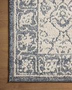 Loloi Magnolia Home by Joanna Gaines Gigi Collection GIG-02 Ivory/Blue 4'-0" x 6'-0" Accent Rug