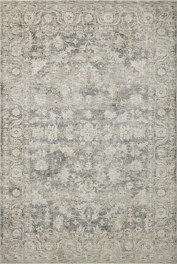 Loloi Amber Lewis Honora Collection HON-02 Slate/Beige 2'-0" x 3'-4" Accent Rug