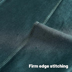 FUTEI Dark Green Chenille Decorative Throw Pillow Covers 22x22 Inch Set of 2,Soft Embossed Striped Textured Cushion Case,Modern Home Decor for Couch Bed Living Room