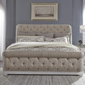 Liberty Furniture Industries Abbey Park Sleigh, Queen, White