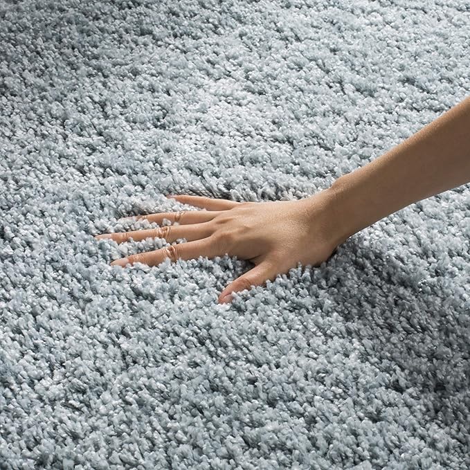 SAFAVIEH Area Rug 6x9 - Reflection Collection - Dark Grey & Cream, Non-Shedding & Easy Cleaning, Ideal for Entryway, Living Room, Bedroom (RFT665B)