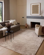 Loloi Amber Lewis Monty Collection MOT-05 Beige/Natural 6'-7" x 9'-3", .50" Pile Height, Area Rug