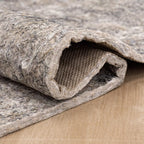 Mohawk Home 2' 6" x 8' Non Slip Grip Rug Pad 3/8" Thick Dual Surface Felt Cushion + Rubber Gripper - Safe for All Floors