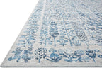 Loloi Rifle Paper Co. Maison Collection MAO-07 Blue 3'-9" x 5'-6", .19" Pile Height, Accent Rug