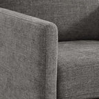CHITA Swivel Accent Chair, FSC Certified Mid Century Modern Arm Chair for Living Room and Bedroom, Fully Assembled, Grey