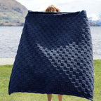 Bedsure GentleSoft Navy Blue Throw Blanket for Couch - Super Soft Cozy Blankets Gifts for Women Men Girls, Cute Small Fleece Throws for Bedroom Home Decor, 50x70 Inches