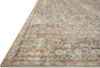 Loloi Angela Rose Aubrey Collection AUB-01 Navy/Multi 2'-0" x 5'-0", .19" Pile Height, Accent Rug