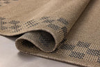 Loloi Chris Loves Julia Providence Collection PRC-01 Natural/Charcoal 7'-6" x 10', .12" Pile Height, Indoor/Outdoor Area Rug