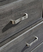 Signature Design by Ashley Caitbrook Contemporary 7 Drawer Dresser with Dovetail Construction, Weathered Gray