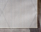 Unique Loom Trellis Frieze Collection Area Rug - Geometric (8' x 10', Ivory/ Gray)