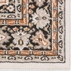 Home Dynamix Premium Sakarya Traditional Medallion Border Area Rug, Ivory/Brown, 7'9"x10'8" Rectangle